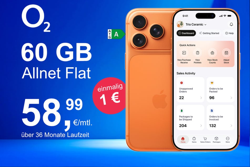 Das neue iPhone 17 Pro inkl. 30 GB Datenvolumen für nur 1 Euro exklusiv bei o2.