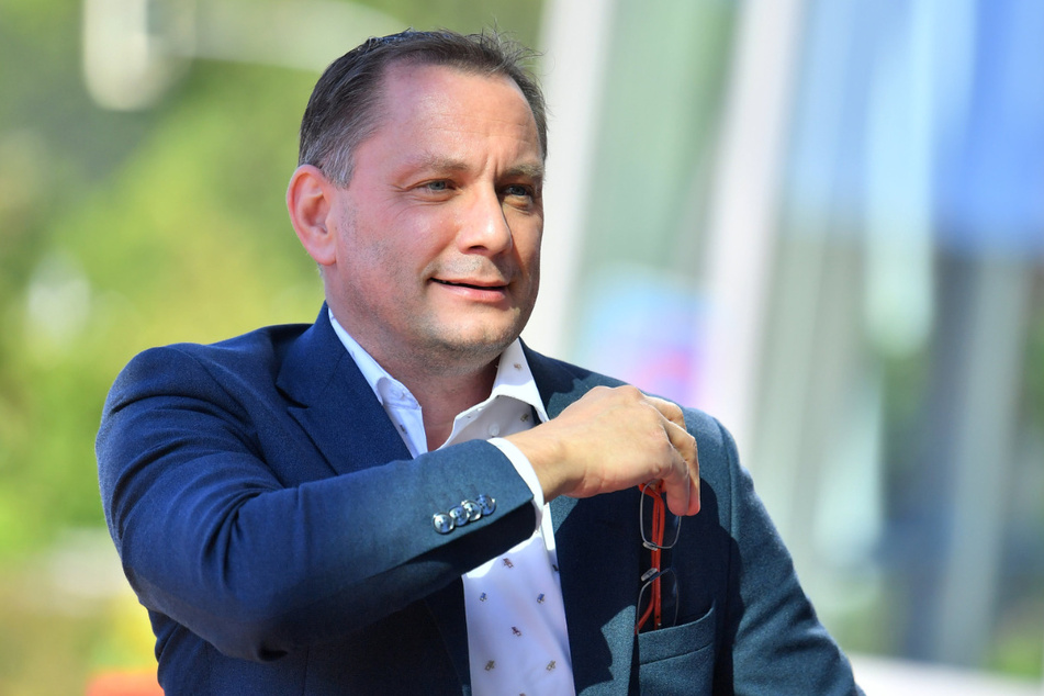Hat Klagen gegen Sachsens Verfassungsschutz und dessen ehemaligen Chef eingereicht: der Görlitzer Tino Chrupalla (45, AfD).
