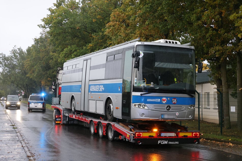 Der "Adenauer SRP+" wurde am Dienstag wieder aus dem Gewahrsam entlassen.