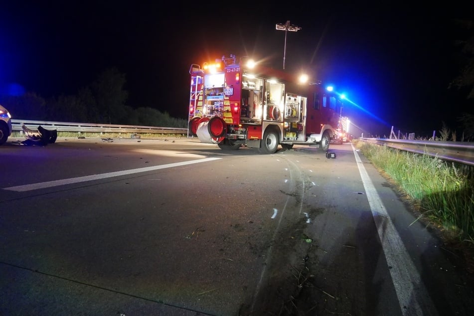 Am Mittwochabend ist auf der A1 ein 27-jähriger BMW-Fahrer bei einem Unfall tödlich verunglückt.