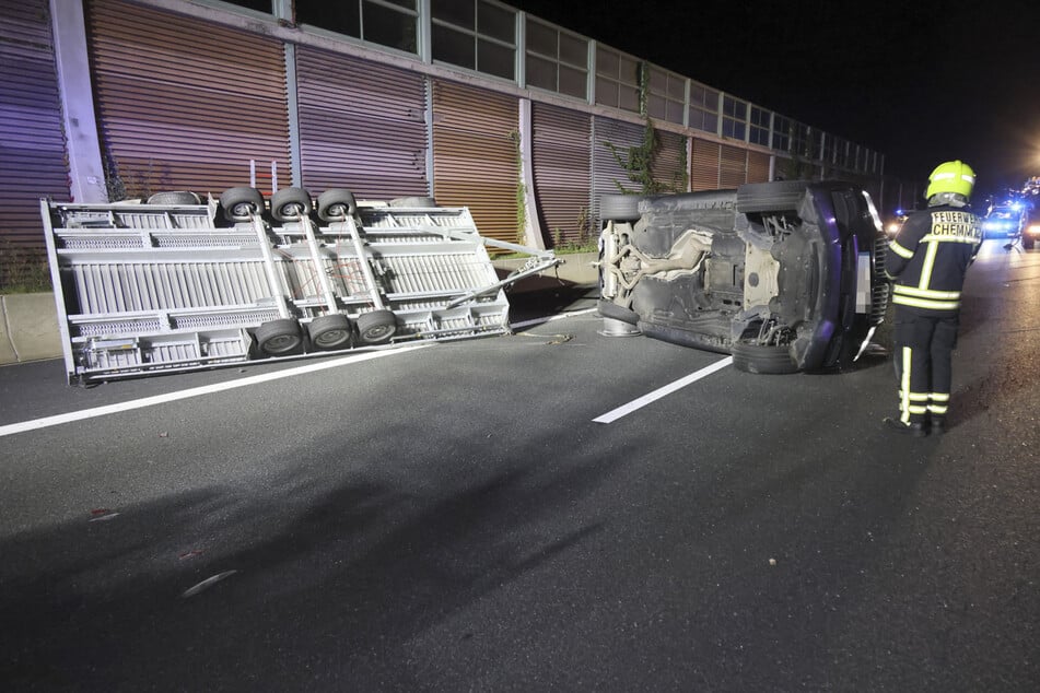 Bei dem Unfall entstand Sachschaden von circa 345.000 Euro.