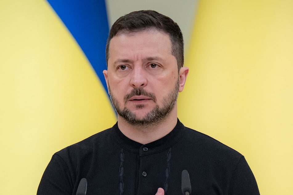 Der ukrainische Präsident Wolodymyr Selenskyj (46).