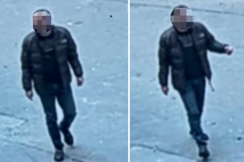 Mit der Veröffentlichung dieser Fotos einer Überwachungskamera sucht die Berliner Polizei nach dem mutmaßlichen Sexualtäter.