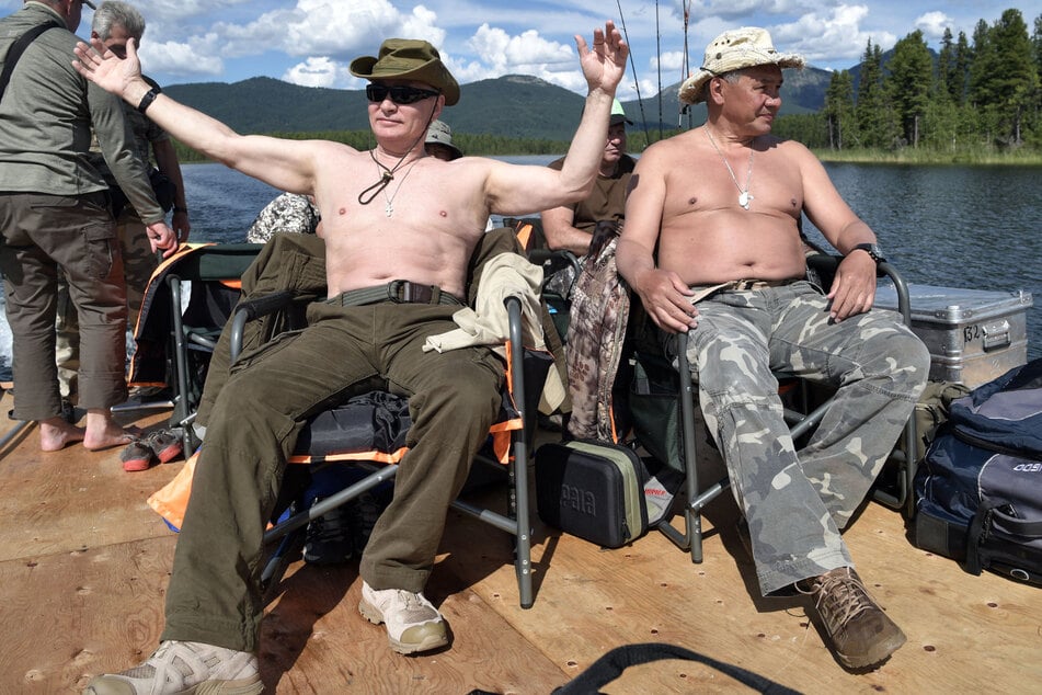 Hin und wieder machen die "Kreml-Bros" gemeinsam Urlaub.