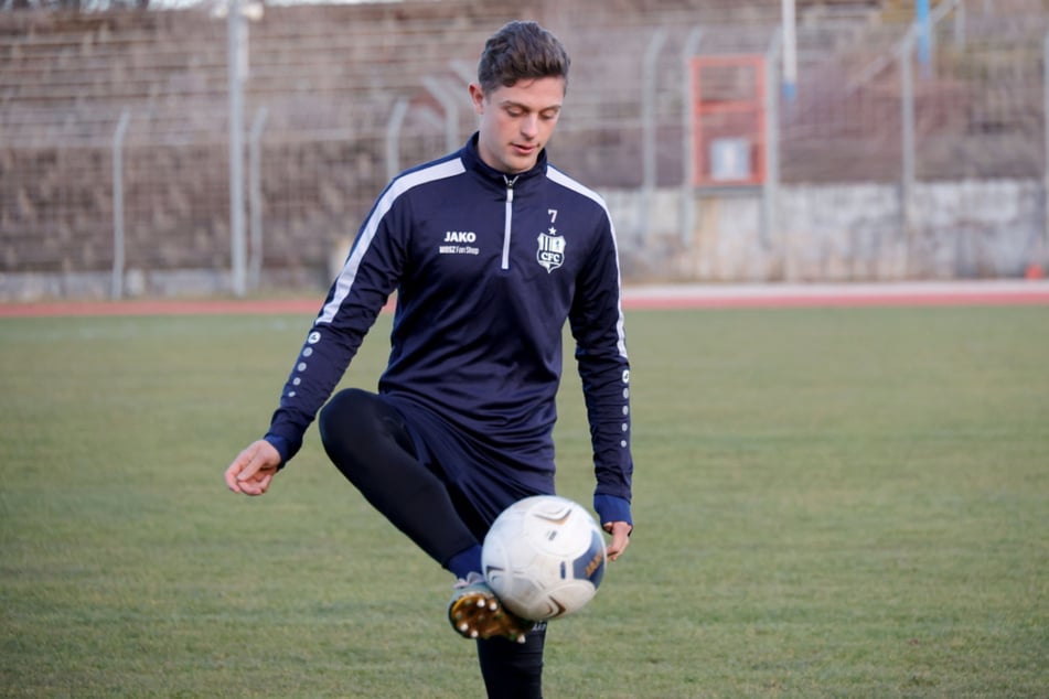 Fühlt sich wohl bei den Himmelblauen: Neuzugang Fynn Seidel (21).