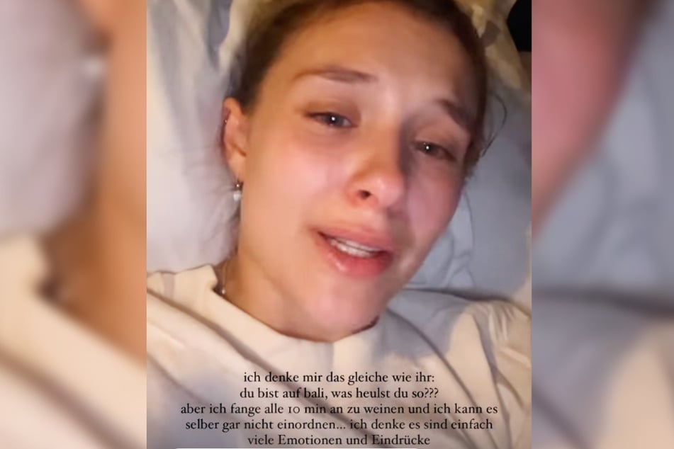 In einer weiteren Instagram-Story war Greta Engelfried (24) völlig aufgelöst: Die Influencerin brach vor laufender Kamera in Tränen aus.