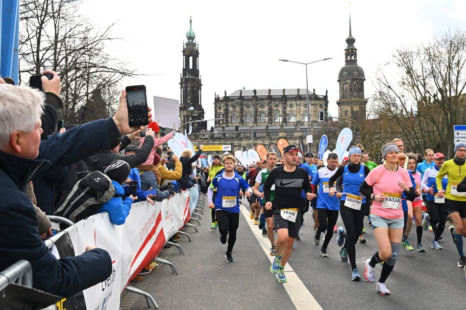 Am Start des 35. Citylaufs wird am Sonntag in Dresden viel los sein. Es werden wohl um die 4500 Starter.