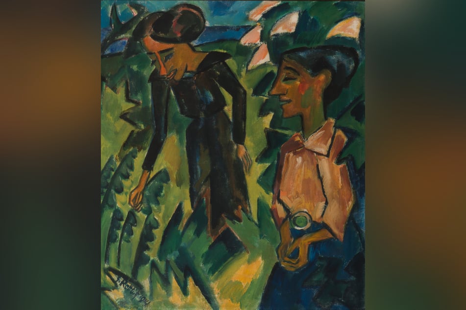 Das Gemälde "Zwei Frauen (Frauen im Grünen)" von Karl Schmidt-Rottluff kann im Wuppertaler Von der Heydt-Museum bleiben.