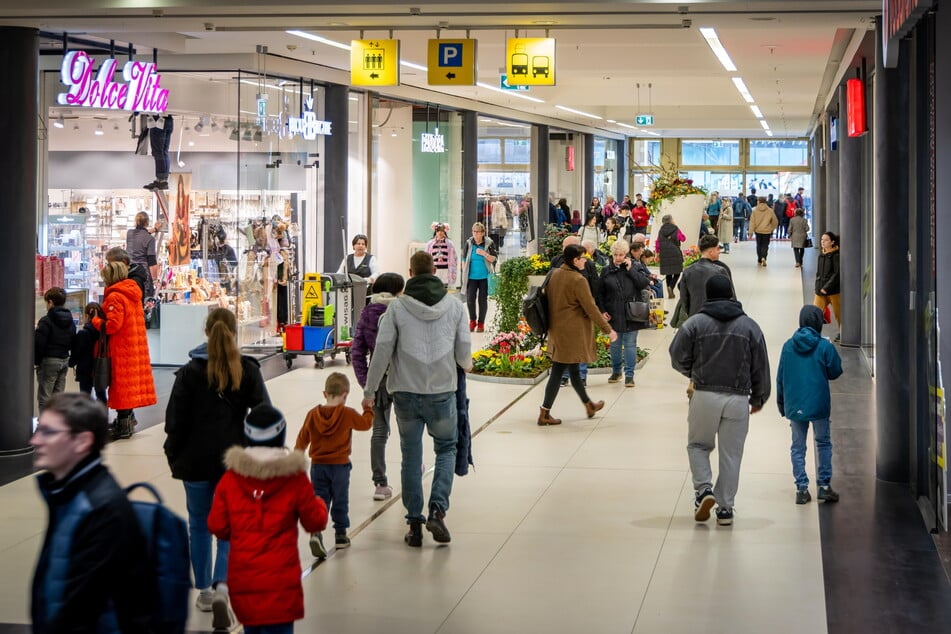 Die Galerie Roter Turm ist derzeit der größte Shopping-Anlaufpunkt im Zentrum.