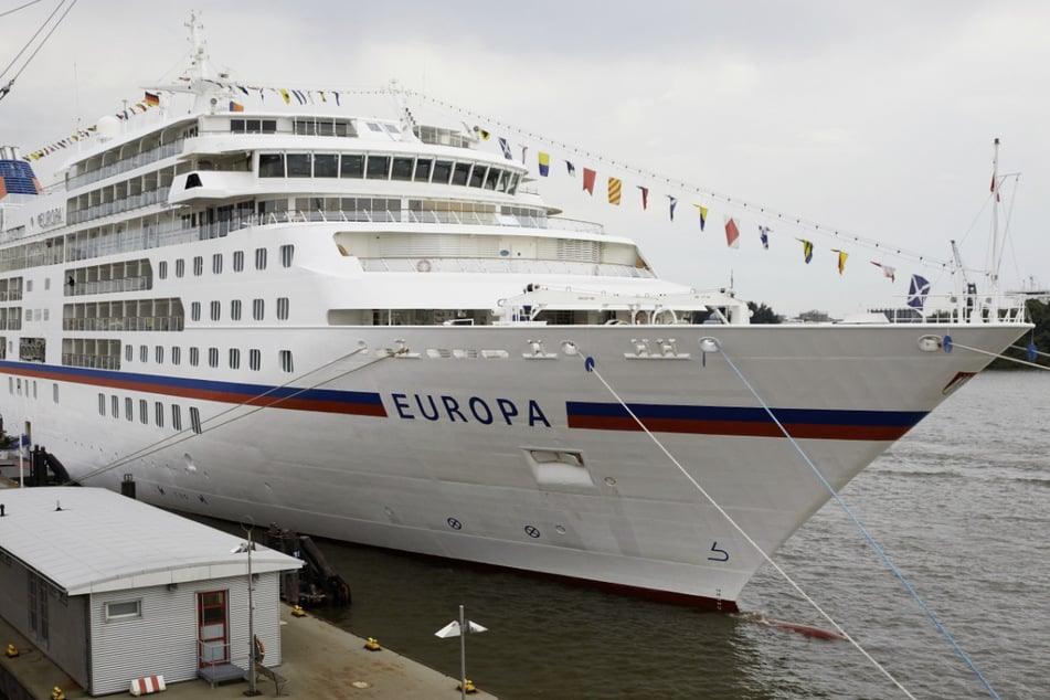 Die "MS Europa" ist ein sogenanntes Luxus-Kreuzfahrtschiff. (Archivbild)