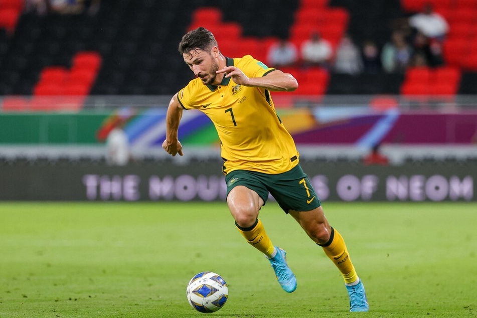 Mathew Leckie (31) hat mit der australischen Nationalmannschaft die Endrunde der WM 2022 in Katar erreicht.