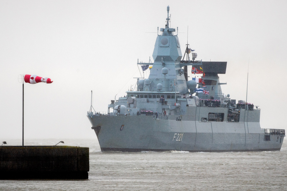 Mit der Fregatte "Hessen" wird sich Deutschland nach Angaben von Regierungskreisen an der Operation beteiligen.