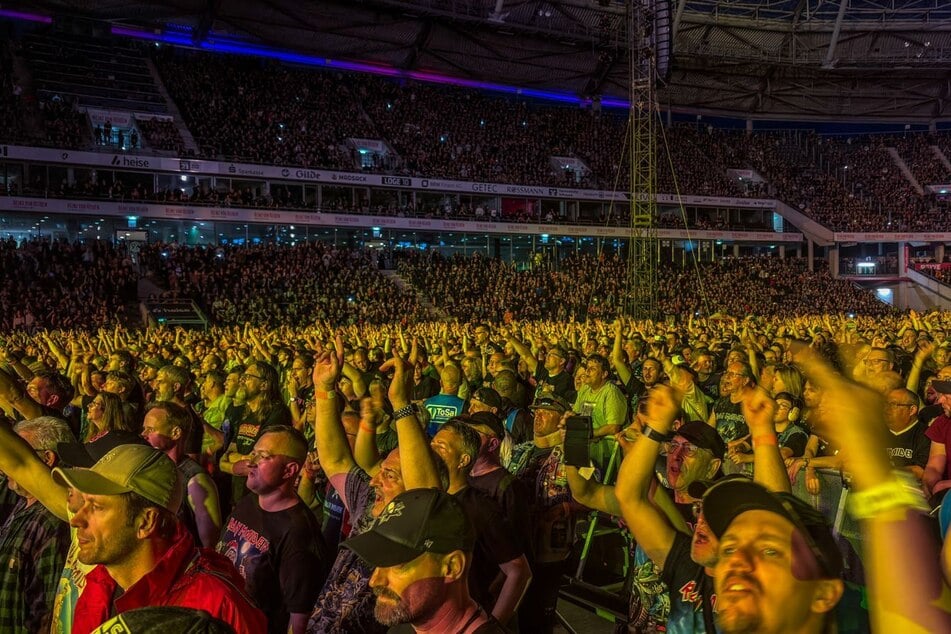 40.000 Fans rockten gemeinsam zu den Songs der Kult-Band.