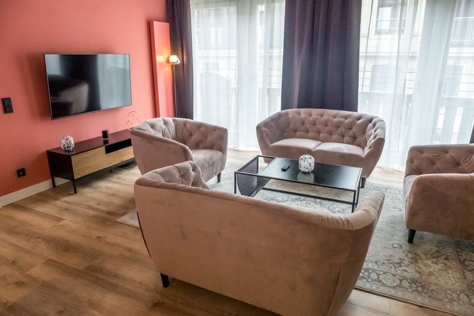 Wer länger bleiben möchte, kann in einem von drei Apartments übernachten.