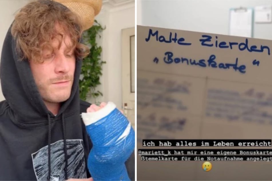Der Influencer war eine Zeit lang so oft Gast im Krankenhaus, dass er von einer Krankenschwester eine Bonuskarte für die Notaufnahme bekam.
