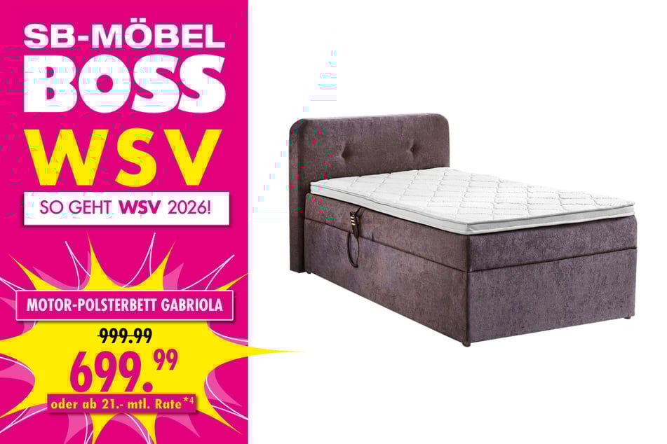 Motor-Polsterbett Grabriola