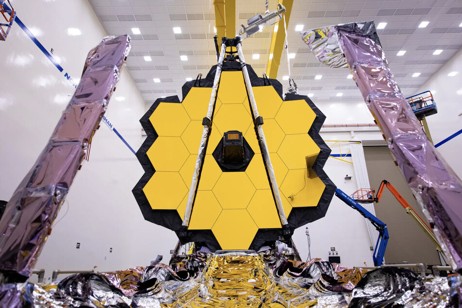 A planet relatively close to Earth could be the first ever detected with a potentially life-sustaining liquid ocean outside our Solar System, according to scientists using the James Webb space telescope (pictured.)