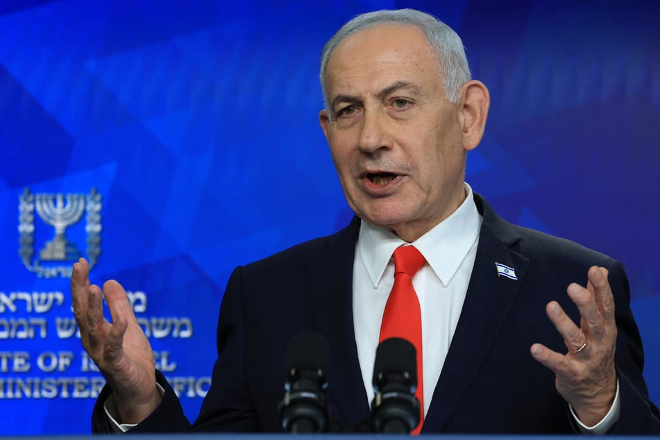 Israel's Prime Minister Benjamin Netanyahu gives a news conference in Jerusalem on June 15, 2026.