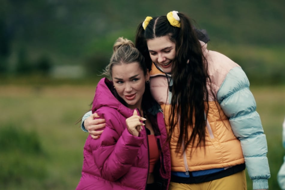 Emmy Russ (26, l.) und Klaudia Giez (28) schlagen sich bislang gut.