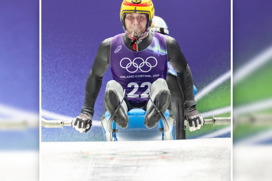 Kraftvoll drückt sich Timon Grancagnolo (22) am Startbock in Cortina weg. Es wird spannend, wo er am Sonntag landet.