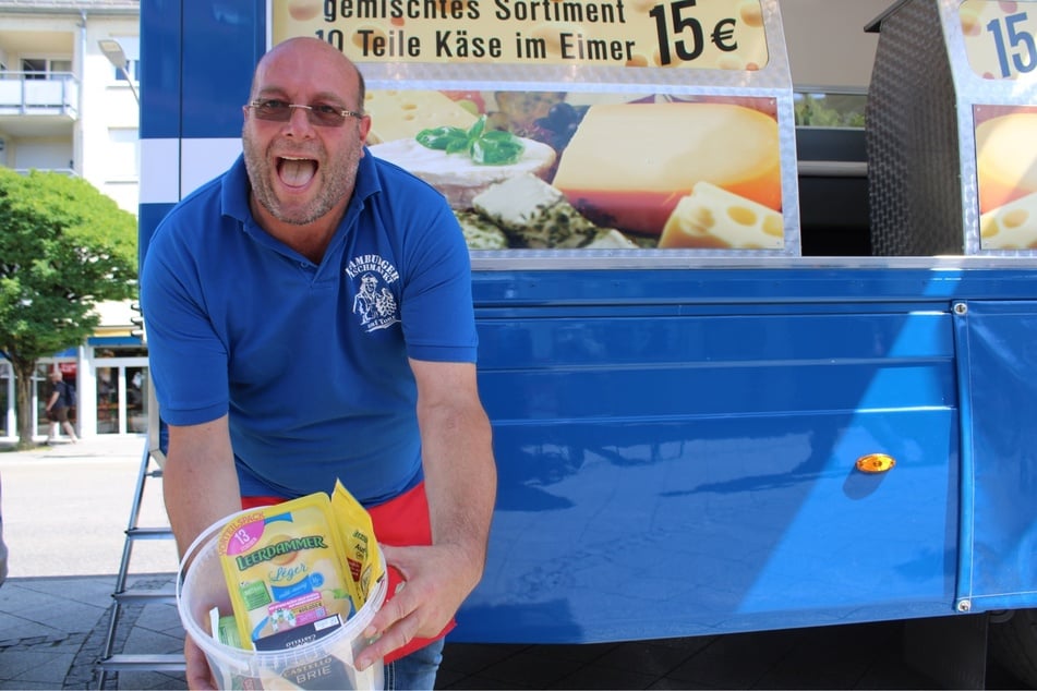 Die Gilde der Marktschreier gastiert am Samstag auf dem Alten Markt.