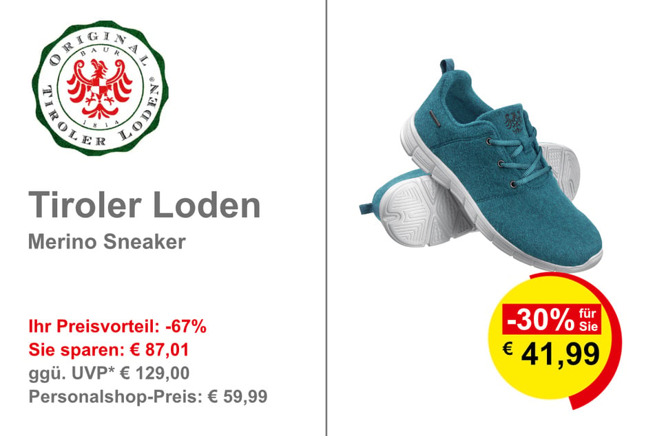 Tiroler Loden Merino Sneaker
