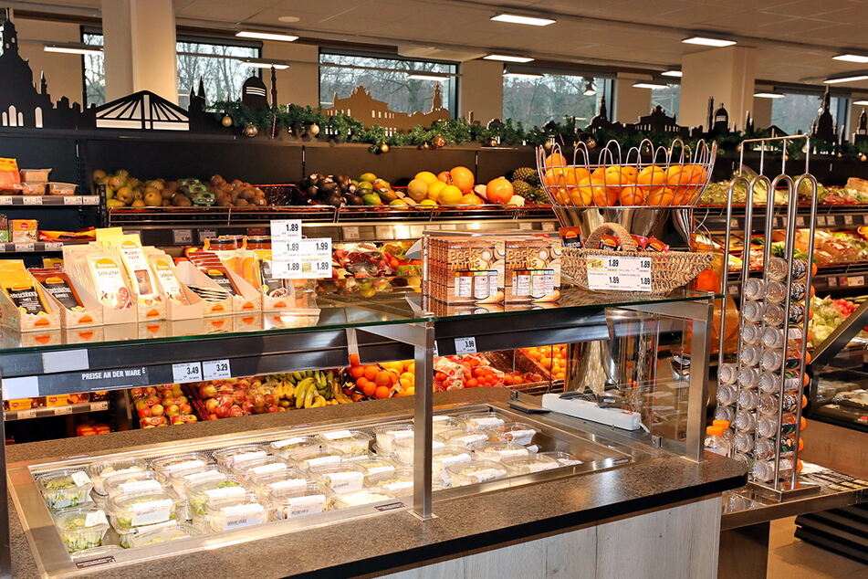 oder wie wär's mit einem Salat und frisch gepresstem Orangensaft dazu?