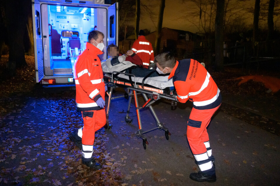 Mehrere Jugendliche mussten ins Krankenhaus gebracht werden.