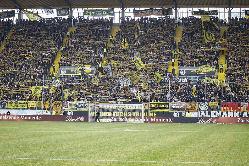 Man muss schon genauer hinschauen, um den Tivoli vom Rudolf-Harbig-Stadion zu unterscheiden.