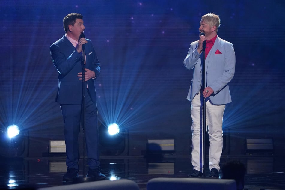 Paul Reeves (l.) und Ross Antony sind alte Hasen, wenn es um Weihnachtsshows geht.