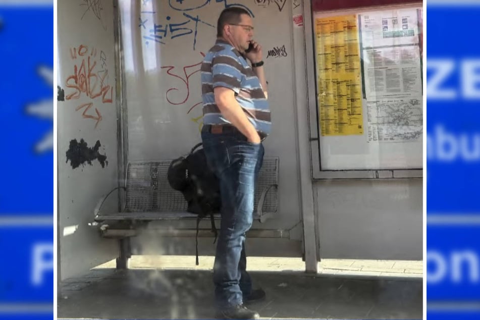 Dieser Mann soll eine Frau auf dem Bahnhof in Wustermark verprügelt haben.