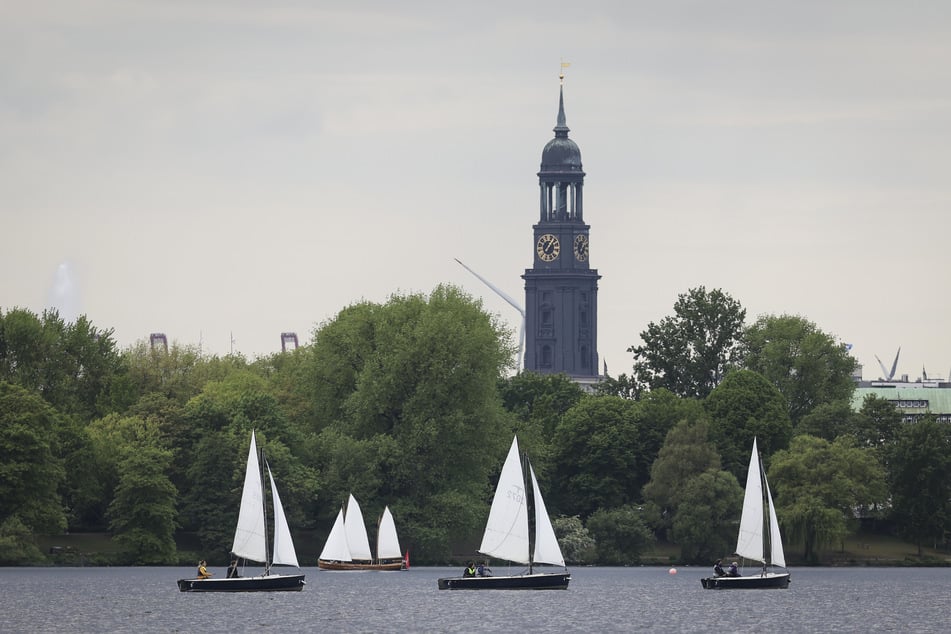 Die neue Woche startet trüb in Hamburg. (Archivbild)