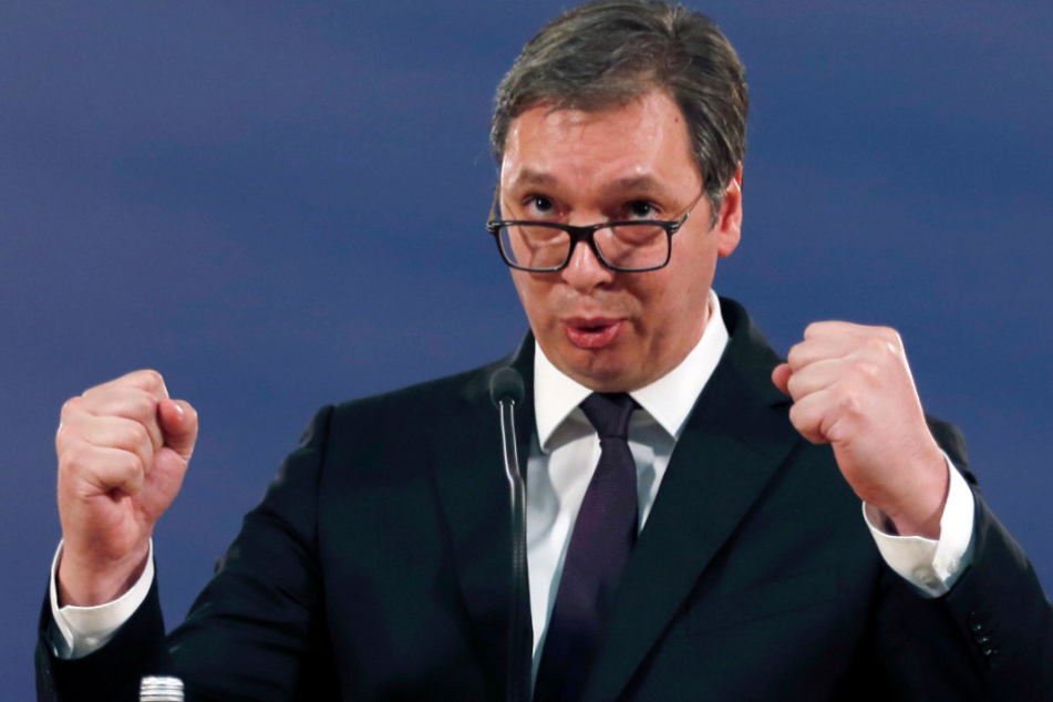 Aleksandar Vucic, Serbiens Präsident.
