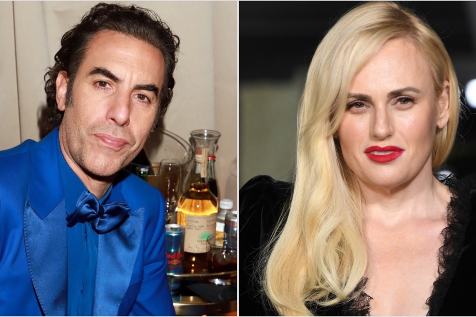 Rebel Wilson's new memoir details a disturbing account from the star's time on set with Sacha Baron Cohen (l.) for the 2016 film The Brothers Grimsby.