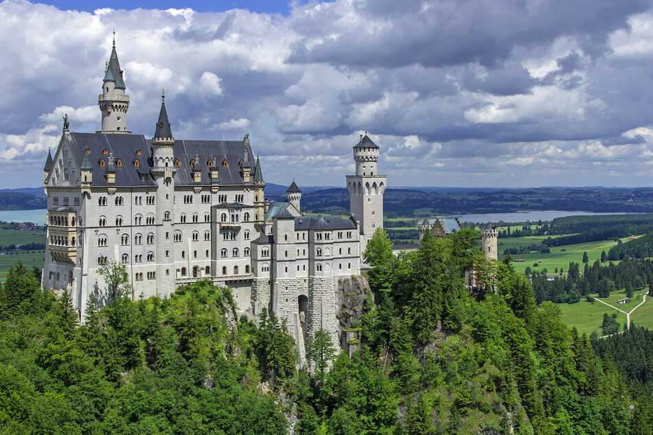 Das Schloss Neuschwanstein bei Füssen ist eines der beliebtesten deutschen Fotomotive auf Instagram.