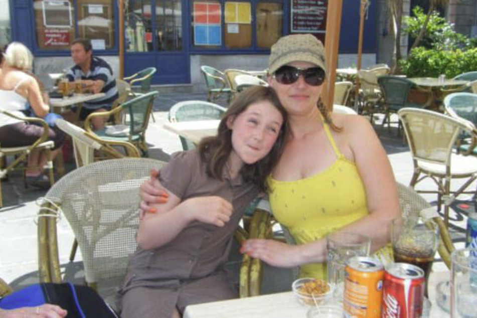 Ein Bild aus glücklichen Zeiten: Shannon Hewat mit ihrer Mutter Lorna Hewat.