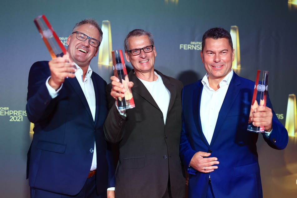 Nils Kaben (58, M.) und Hermann Valkyser (r.) werden für das ZDF aus dem WM-Quartier berichten.