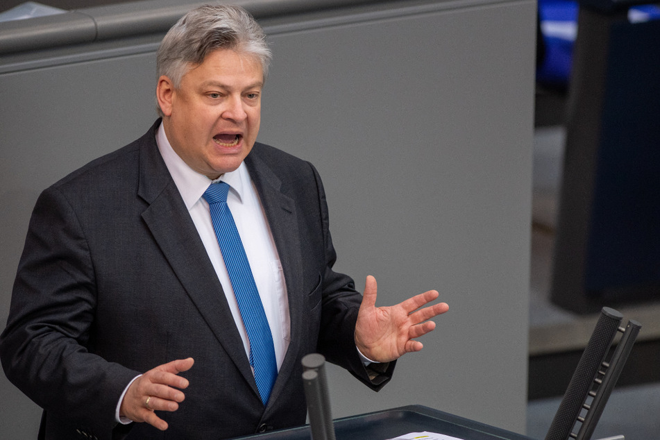 Thomas Seitz im Juli im Bundestag.