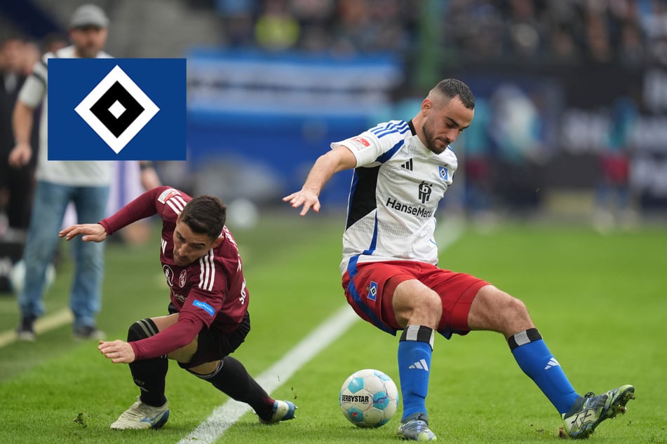 HSV-Blog: Freigestellter Lucas Perrin posiert mit Schal von neuem Verein