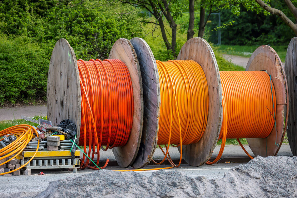 32 Prozent der sächsischen Haushalte sind bereits mit Glasfaser ausgestattet. (Symbolfoto)
