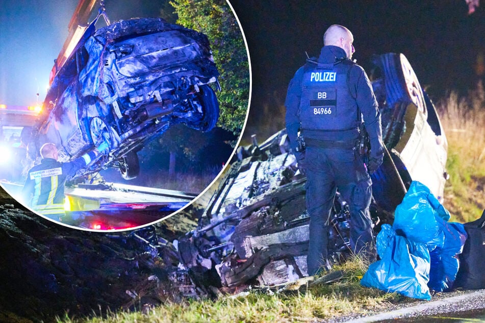 Überholmanöver endet schrecklich: Auto kracht frontal in mehrere Mopeds, vier Menschen tot