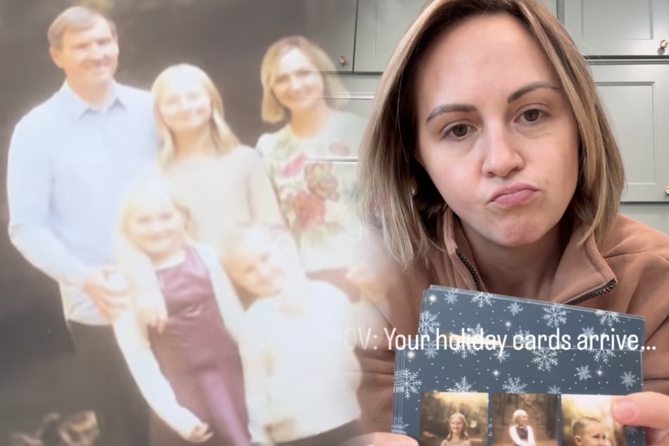 Una madre encarga 80 tarjetas navideñas: al echarles un vistazo, de repente duda de su cordura.