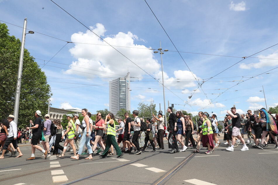 Tausende Menschen waren unterwegs.