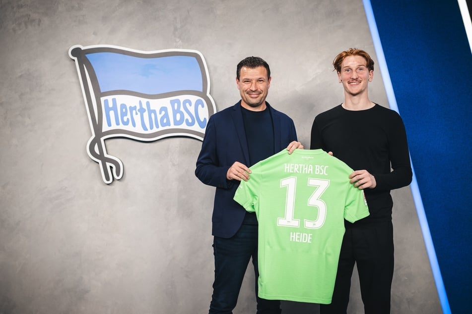 Ein neuer Keeper für die Hertha aus Berlin: Konstantin Heide (19) schließt sich dem Hauptstadtklub an.