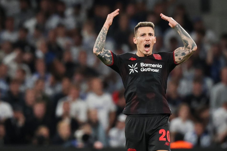 Alejandro Grimaldo (30) wird Bayer 04 im Sommer höchstwahrscheinlich verlassen.