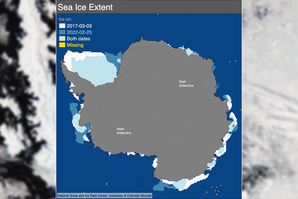 The massive loss of sea ice could be a seasonal fluke, or an effect of worsening climate change.
