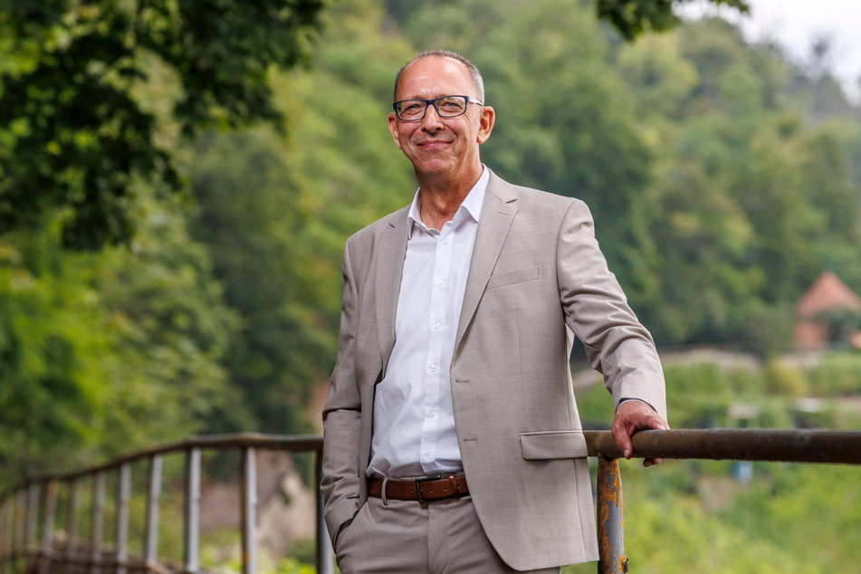 Würde gern mal wieder bis ins Elbsandsteingebirge wandern: Jörg Urban, AfD-Vorsitzender und Fraktions-Chef im sächsischen Landtag (59).