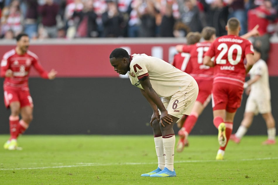 Die Enttäuschung steht Kofi Amoako ins Gesicht geschrieben.