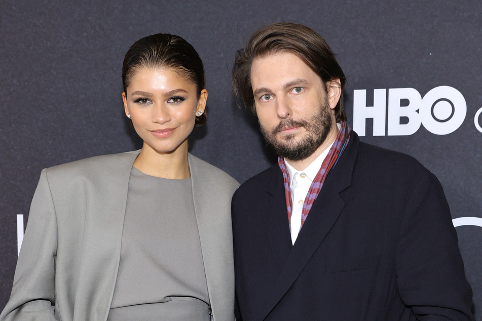 Sam Levinson (r) is known for creating HBO's Euphoria starring Zendaya.