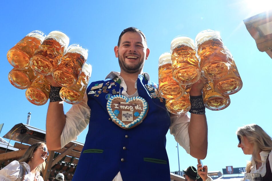 Auf dem 190. Oktoberfest wird wieder ordentlich viel Bier gezapft.